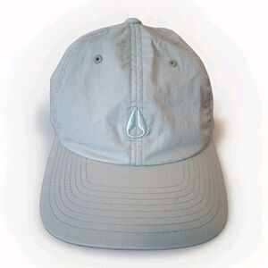 Nixon Hat Dad Cap Adjustable Seafoam Green Embroidered Logo Surf Skate Trucker